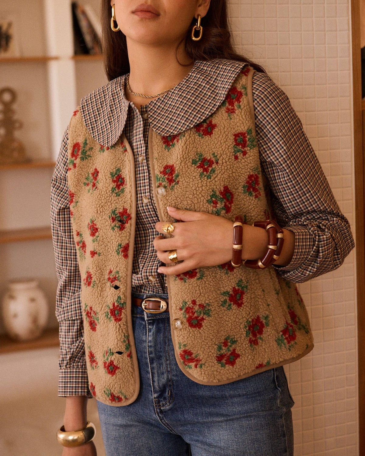 Jacke Roxane Caramel