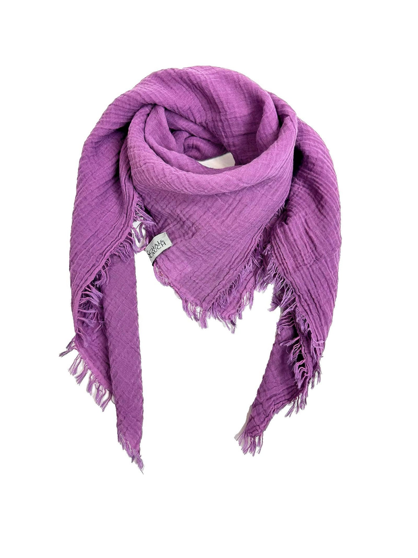 Emma-Purple: 80X80 / 100% COTTON
