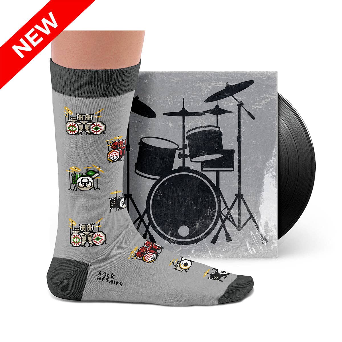 Trommeln Socken