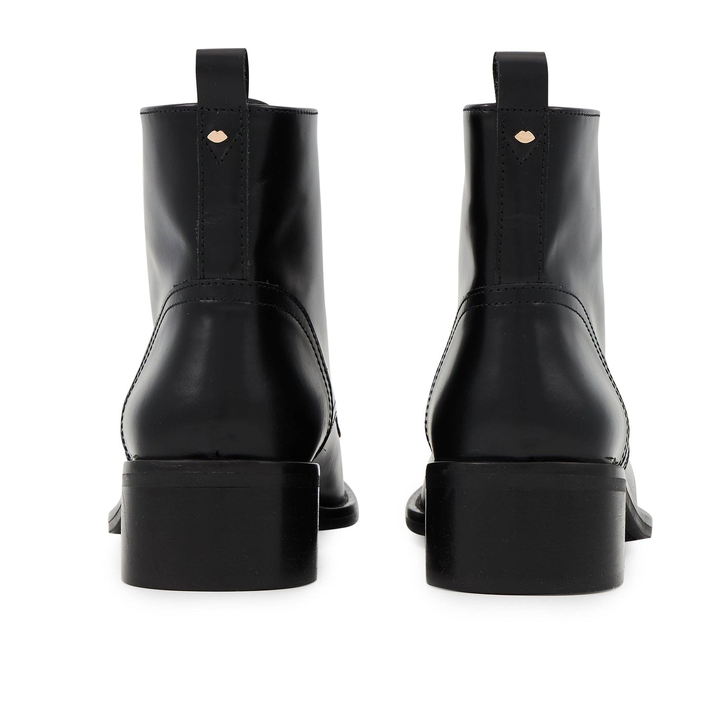 Paulette Leder schwarz