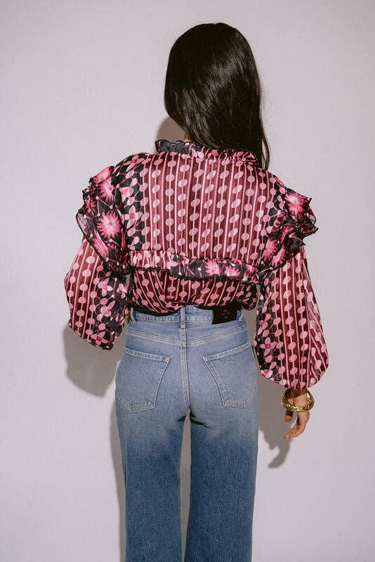 Piti Cuiti Bluse pink