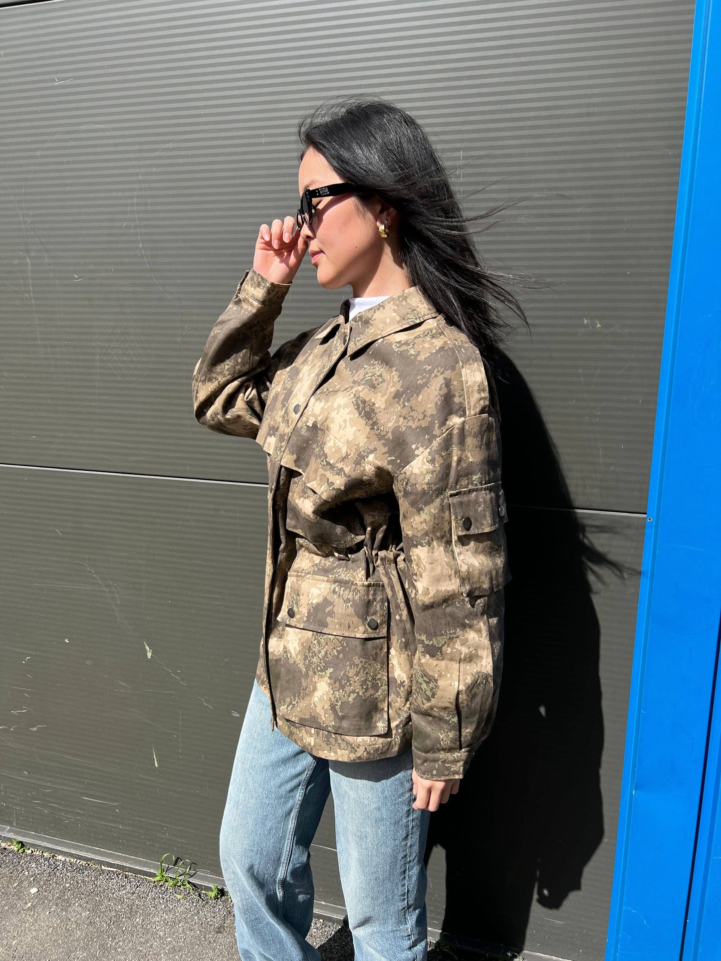 Camouflage Jacke
