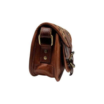 Cheyenne Schultertasche mit Leopardenmuster