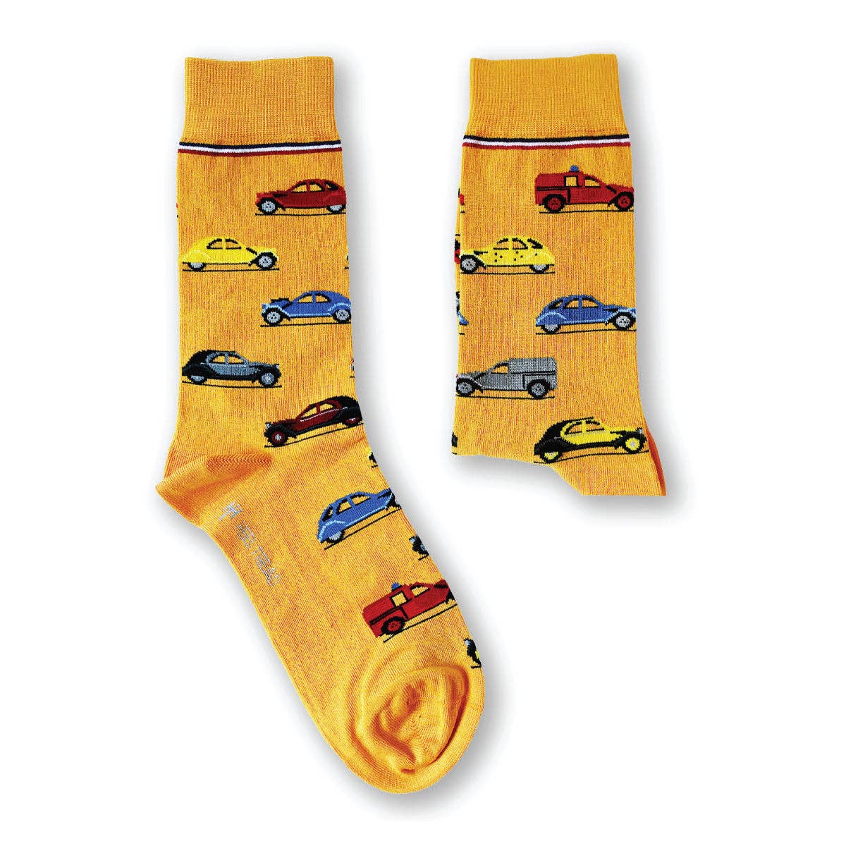 2CV-Socken: L: 41-46 UK (7½-11½) UNS (8-12)