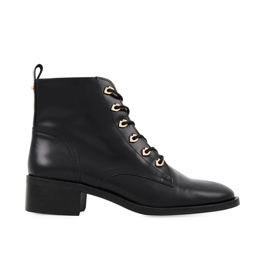 Paulette Leder schwarz