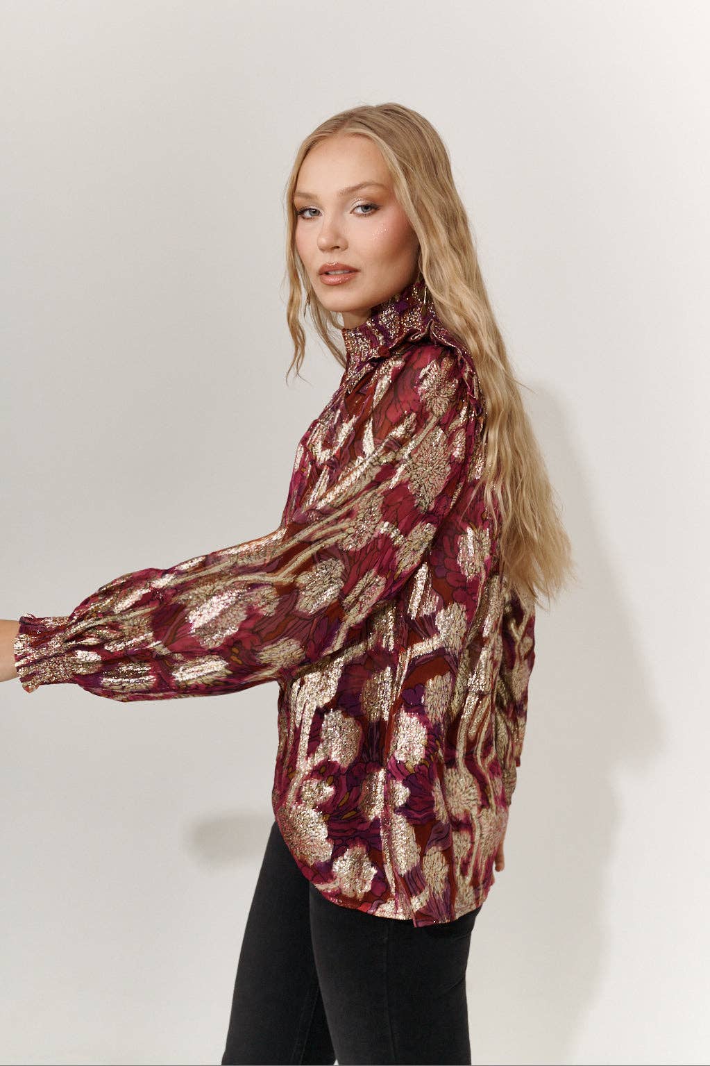 Piti Cuiti Bluse Gold