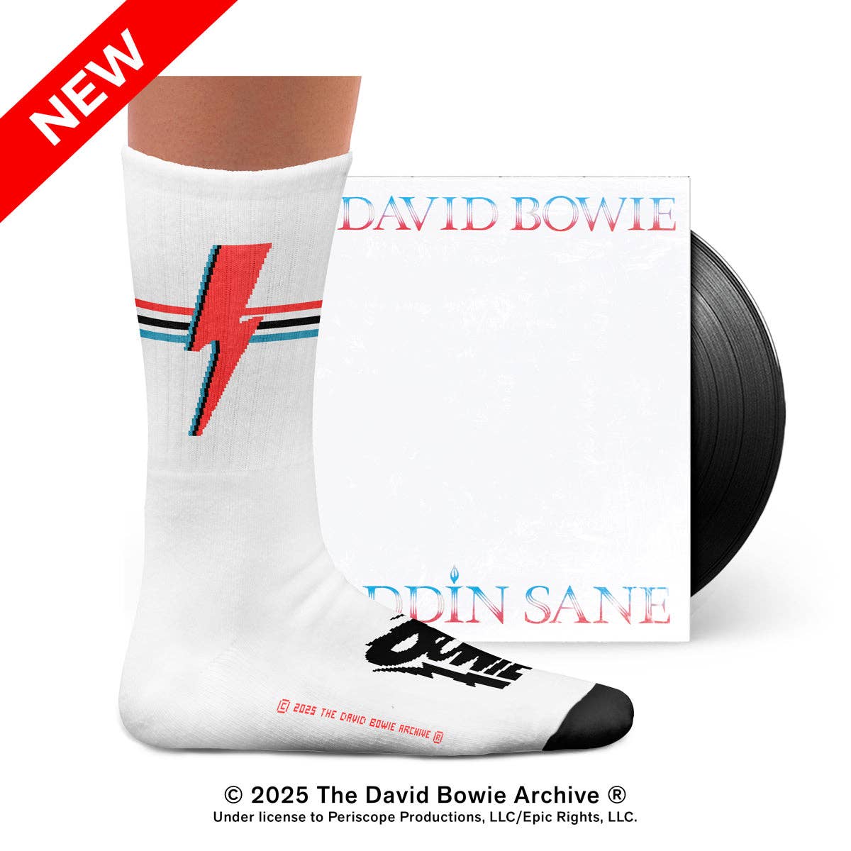 David Bowie Aladdin Sane Athletisch