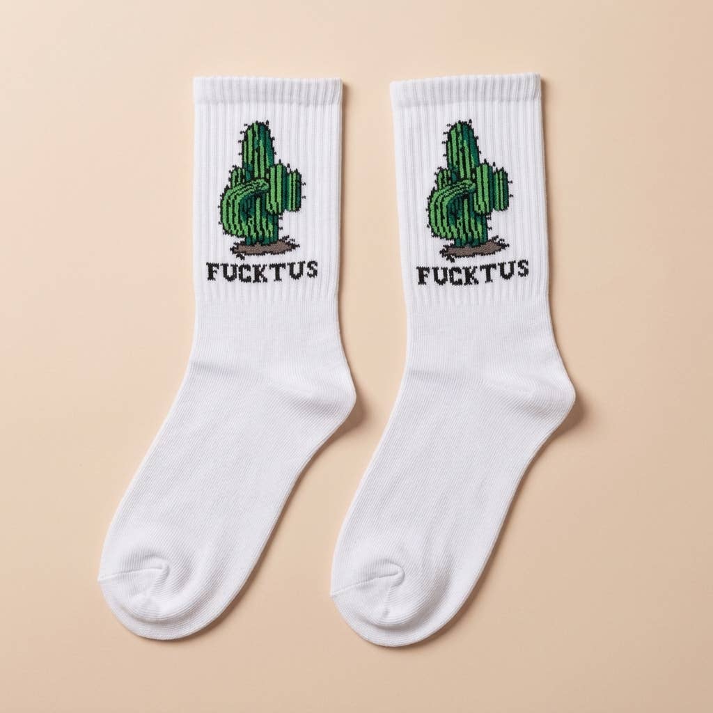 Fucktus Statement-Socken: 37-43
