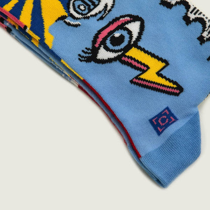 Pop-Art-Socken