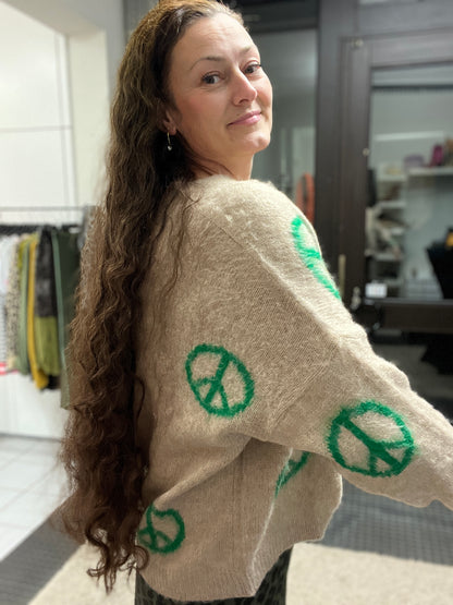 Miss Goodlife Peace Strickjacke
