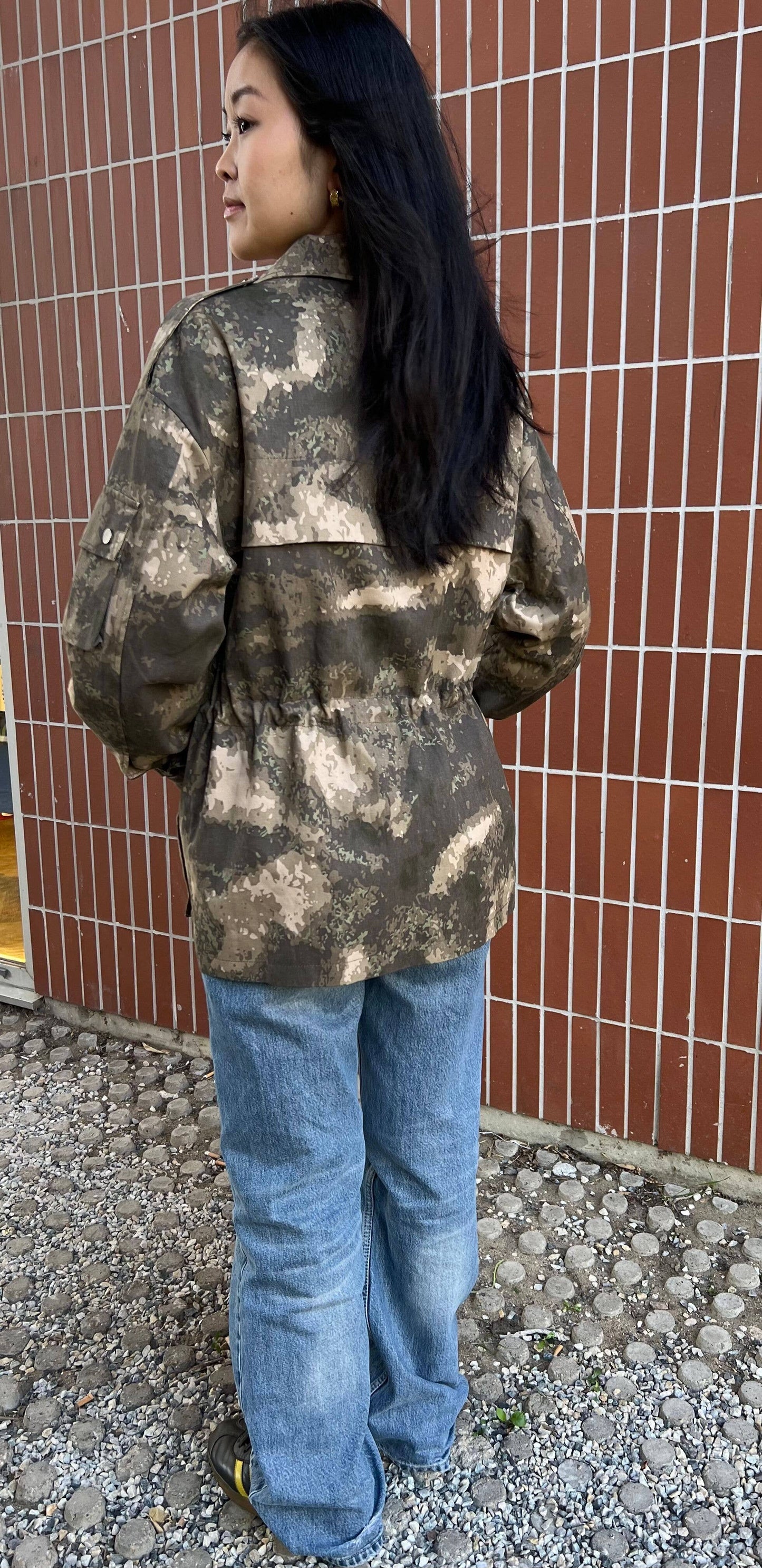 Camouflage Jacke