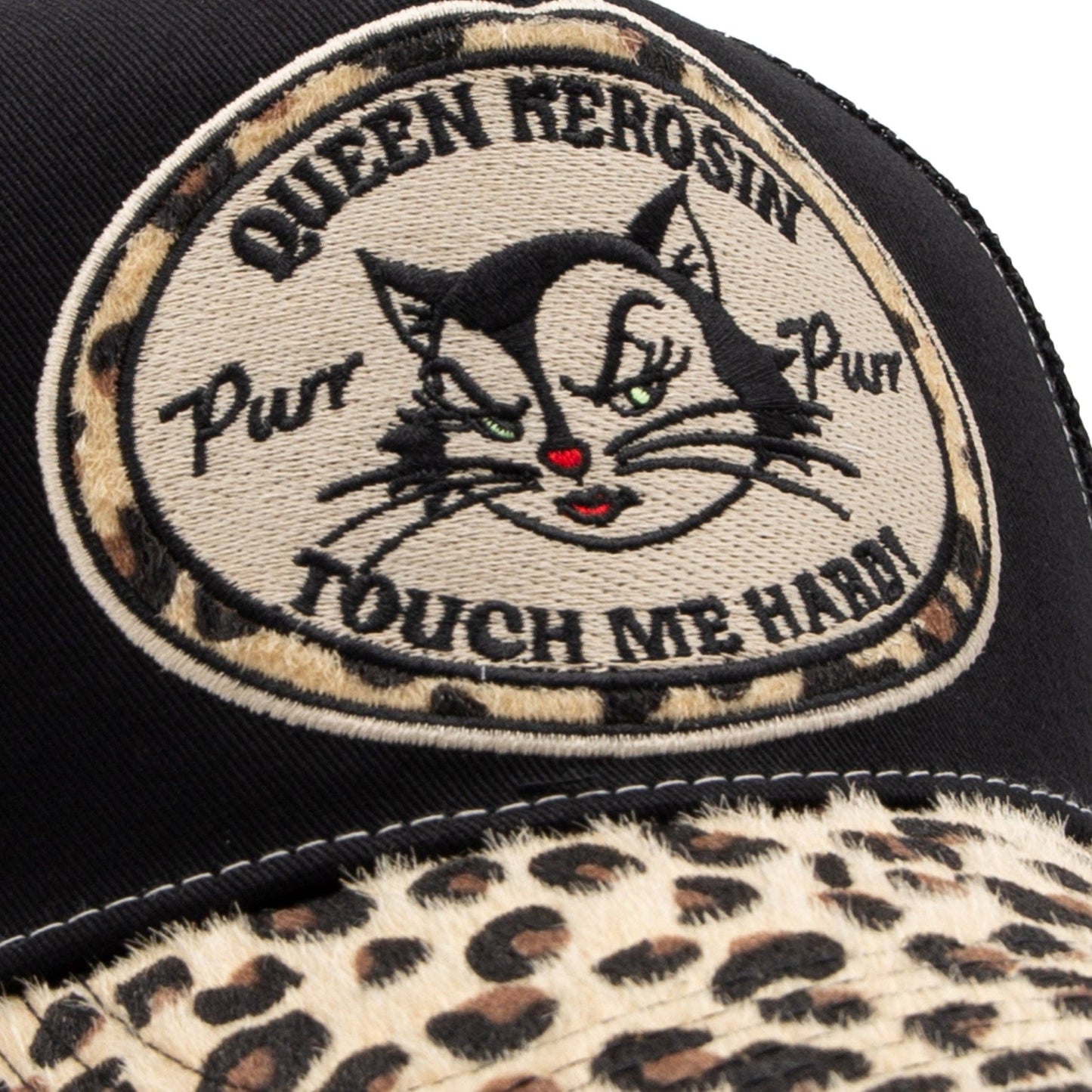 Trucker Cap «Touch Me Hard»: Schwarz / One Size