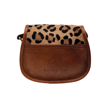 Cheyenne Schultertasche mit Leopardenmuster