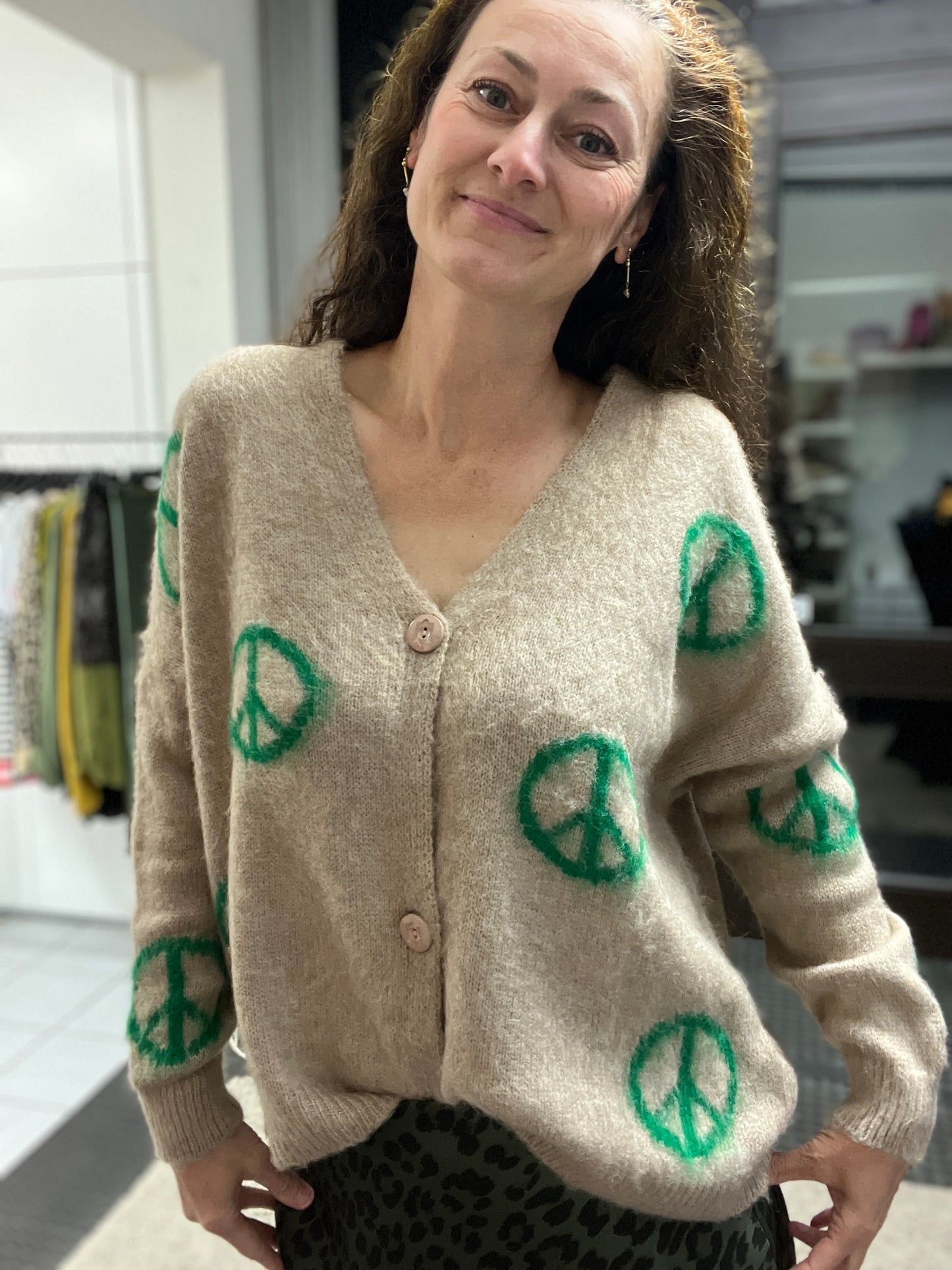 Miss Goodlife Peace Strickjacke