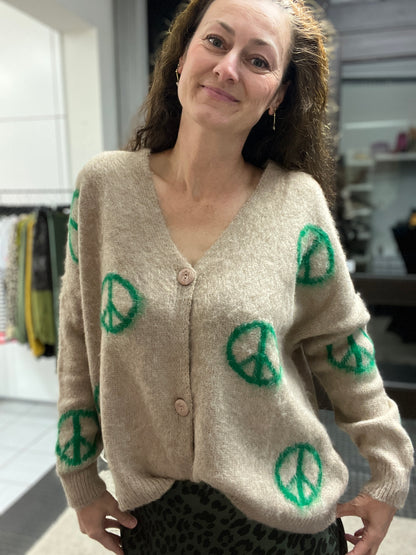 Miss Goodlife Peace Strickjacke