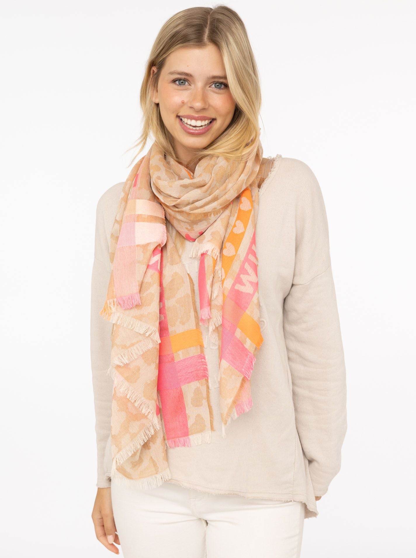 Zwillingsherz Schal 'Wild Love'