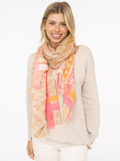 Zwillingsherz Schal 'Wild Love'