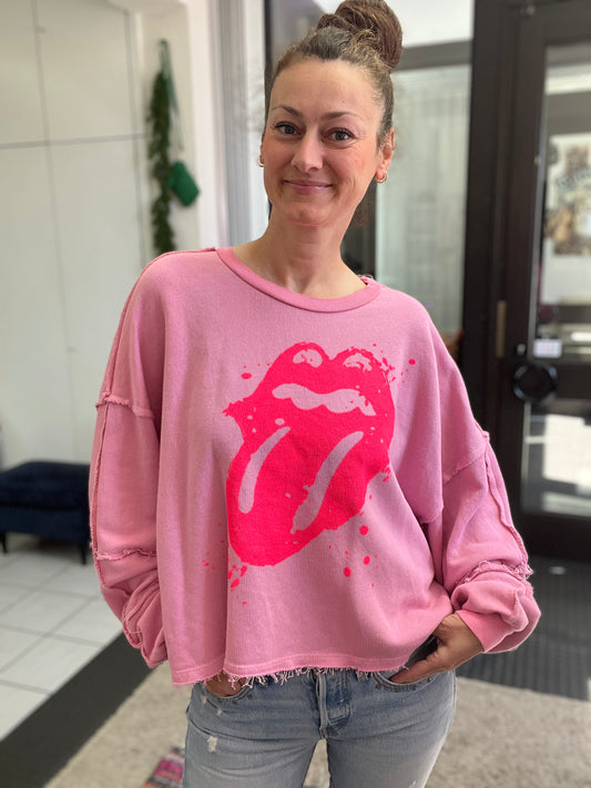 Pink Sweatshirt
