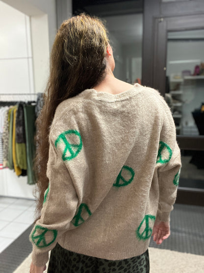 Miss Goodlife Peace Strickjacke