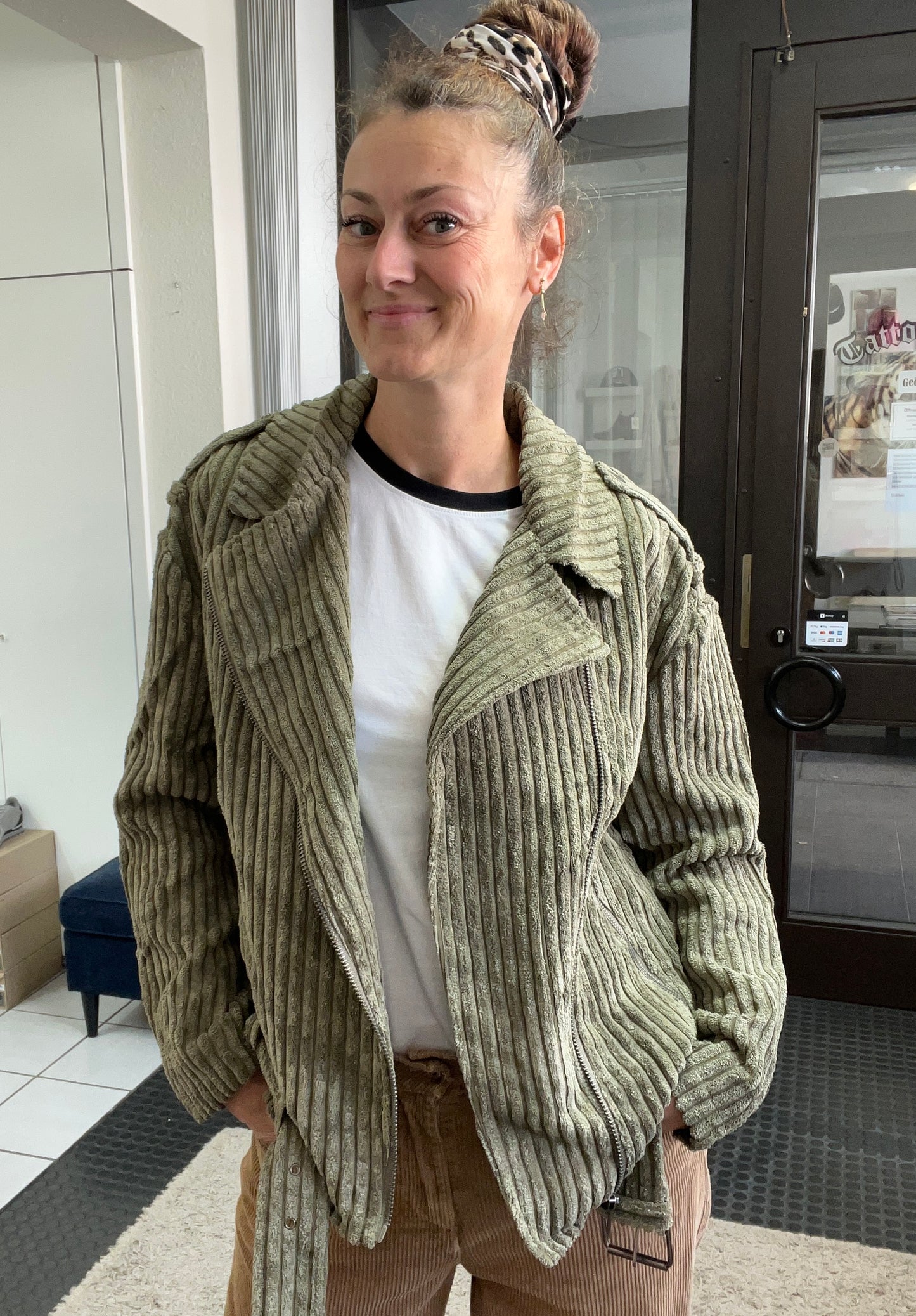 Cordjacke Olivia