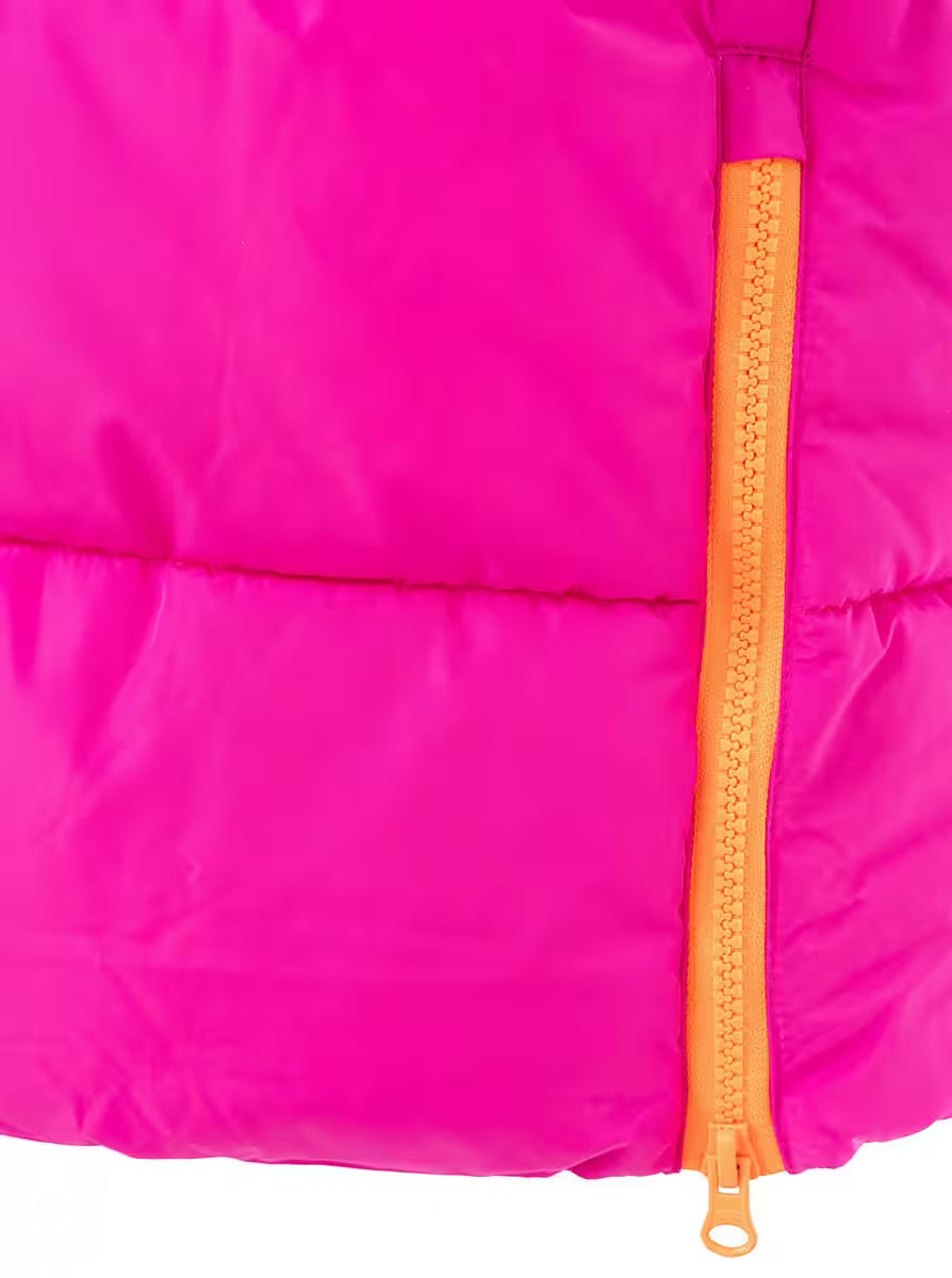 Zwillingsherz Steppweste Lang "Smile"