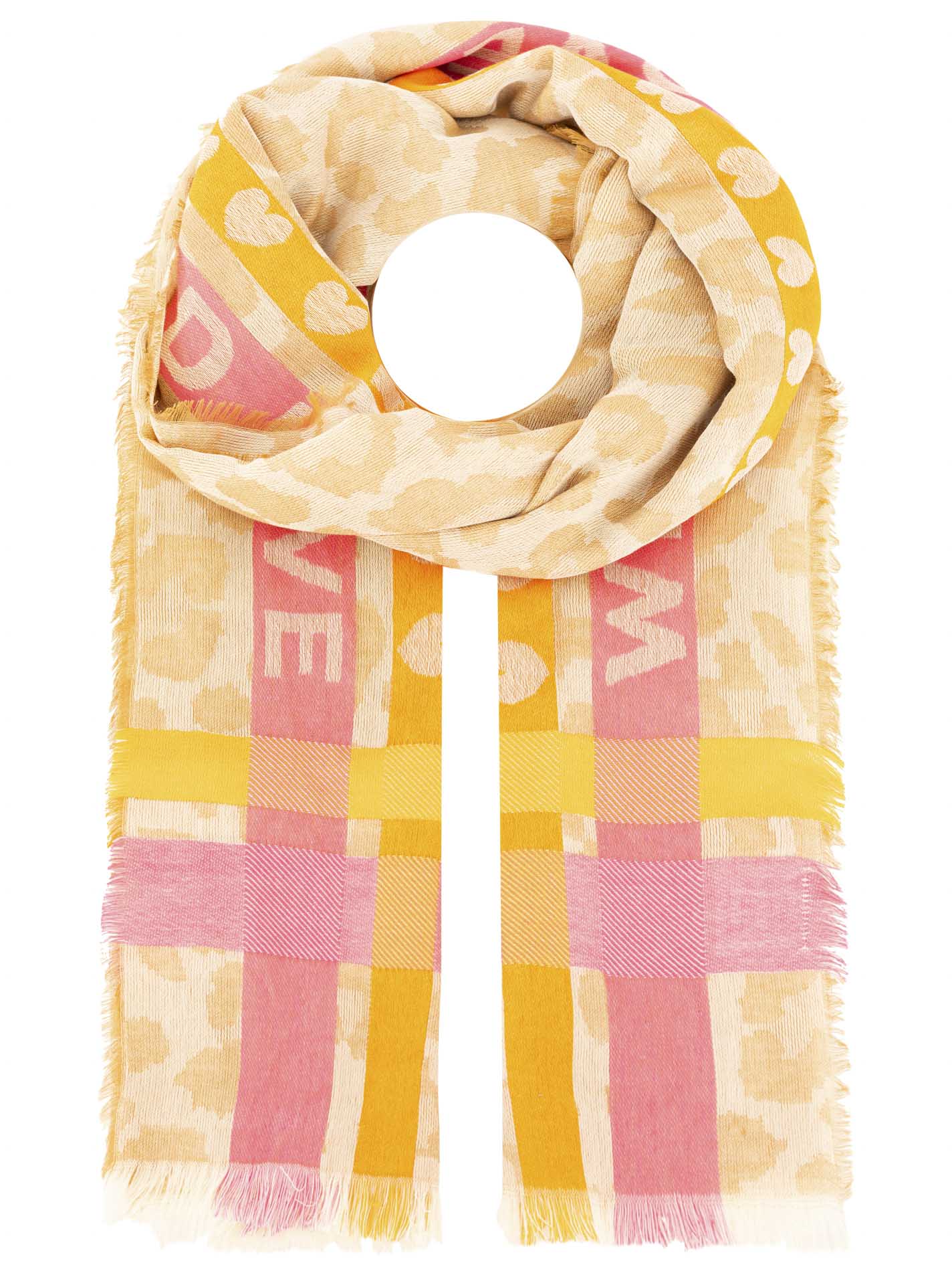 Zwillingsherz Schal 'Wild Love'