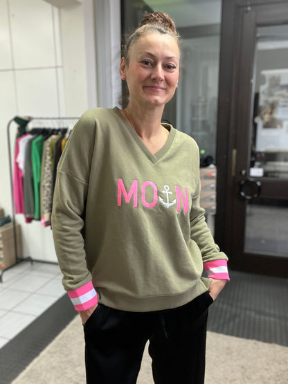 Zwillingsherz V-Neck MOIN