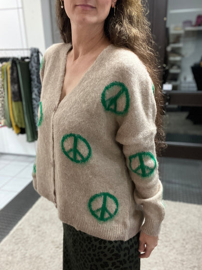 Miss Goodlife Peace Strickjacke