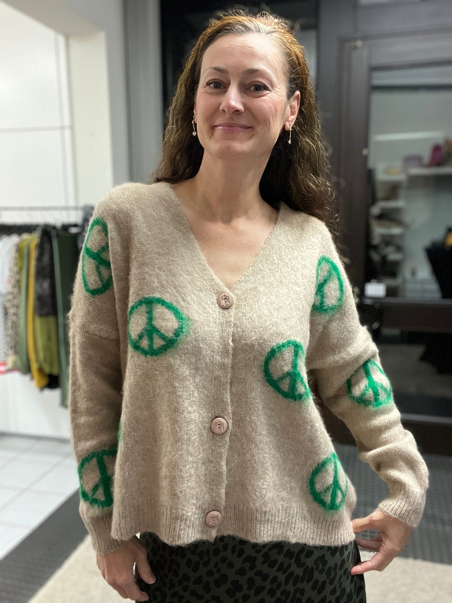 Miss Goodlife Peace Strickjacke