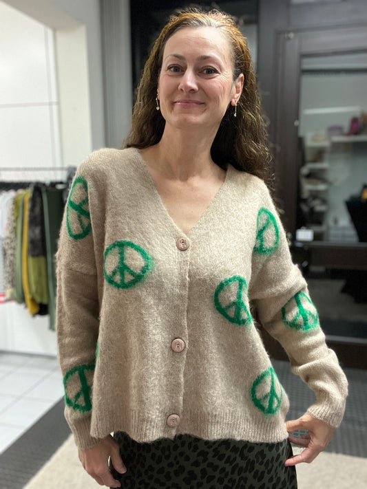 Miss Goodlife Peace Strickjacke