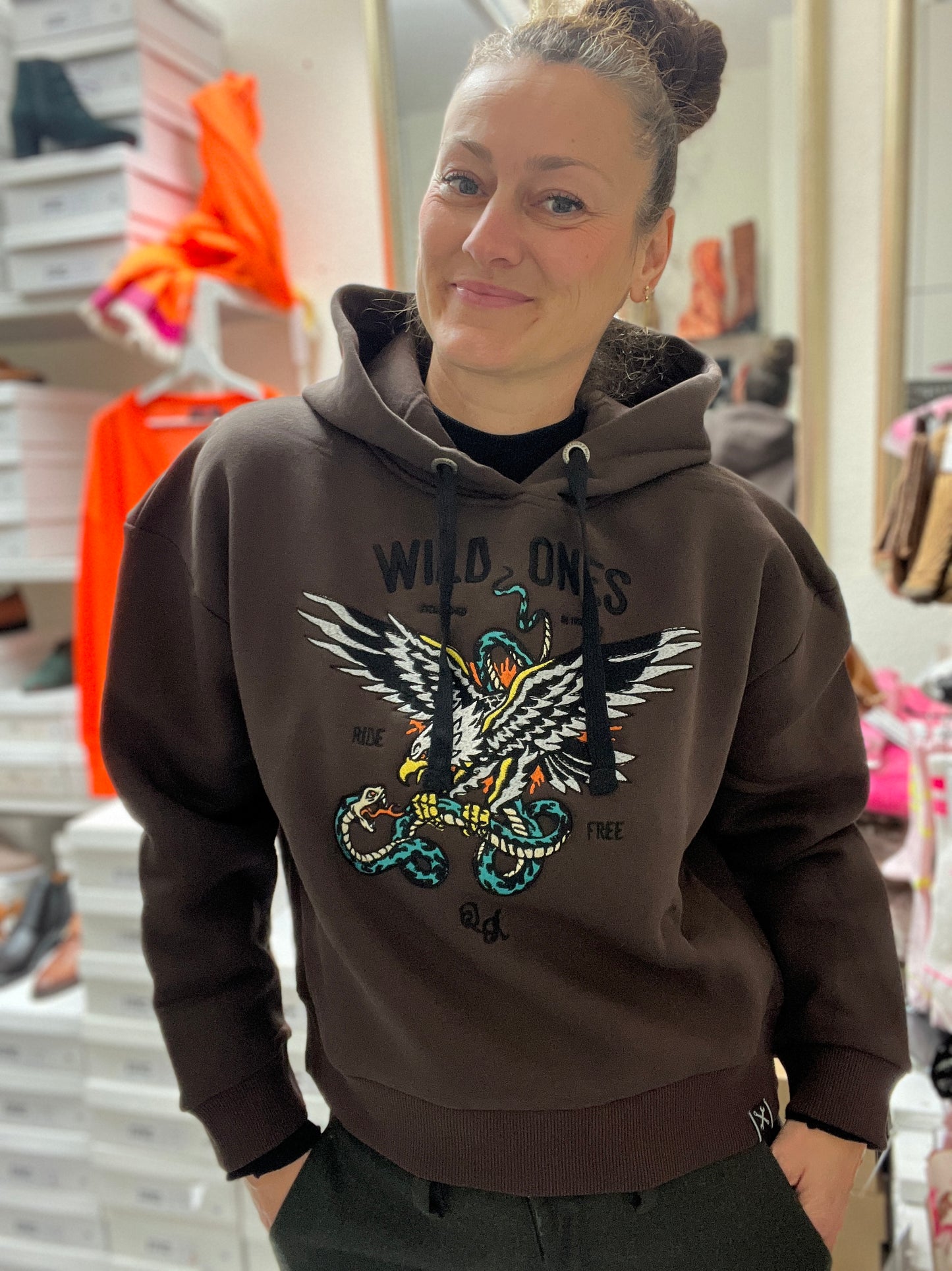 Hoodie «Wild Ones Ride Free»