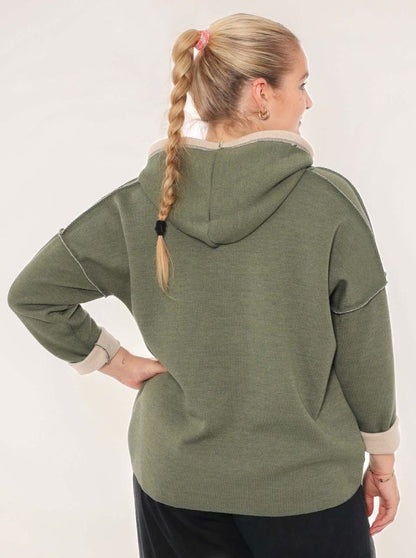 Zwillingsherz Hoodie "Positive Mind"