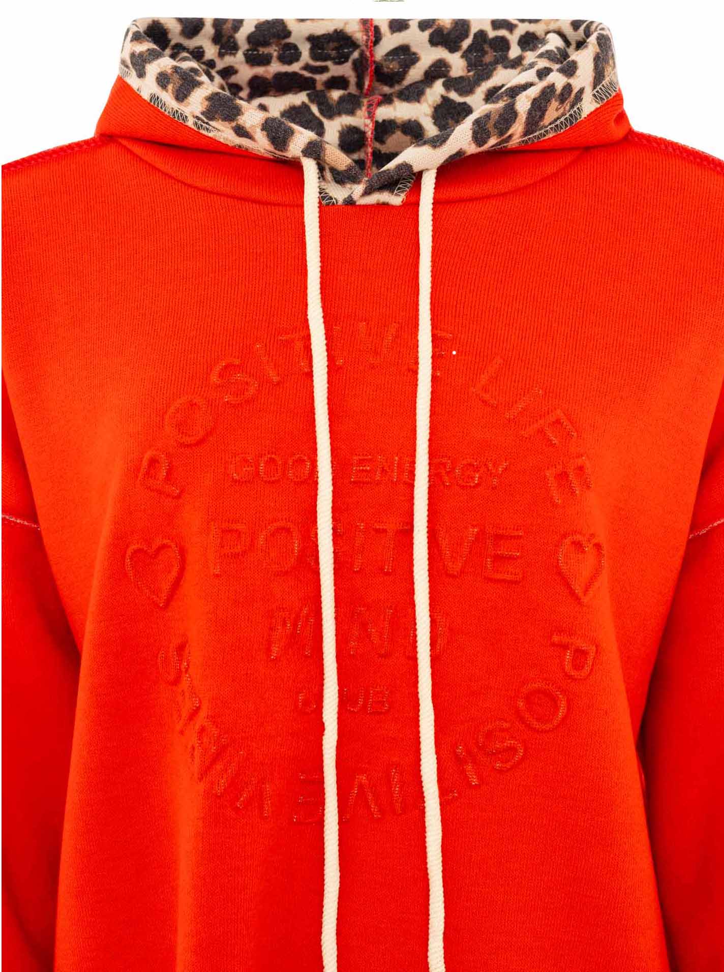 Zwillingsherz Hoodie "Positive Mind" Leo