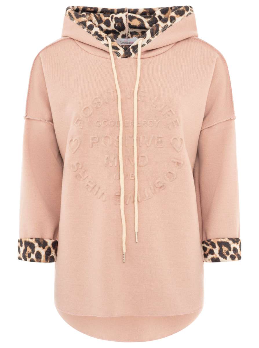 Zwillingsherz Doubleface Hoodie Leo