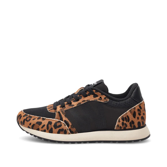 Woden Ronja Leopard Black