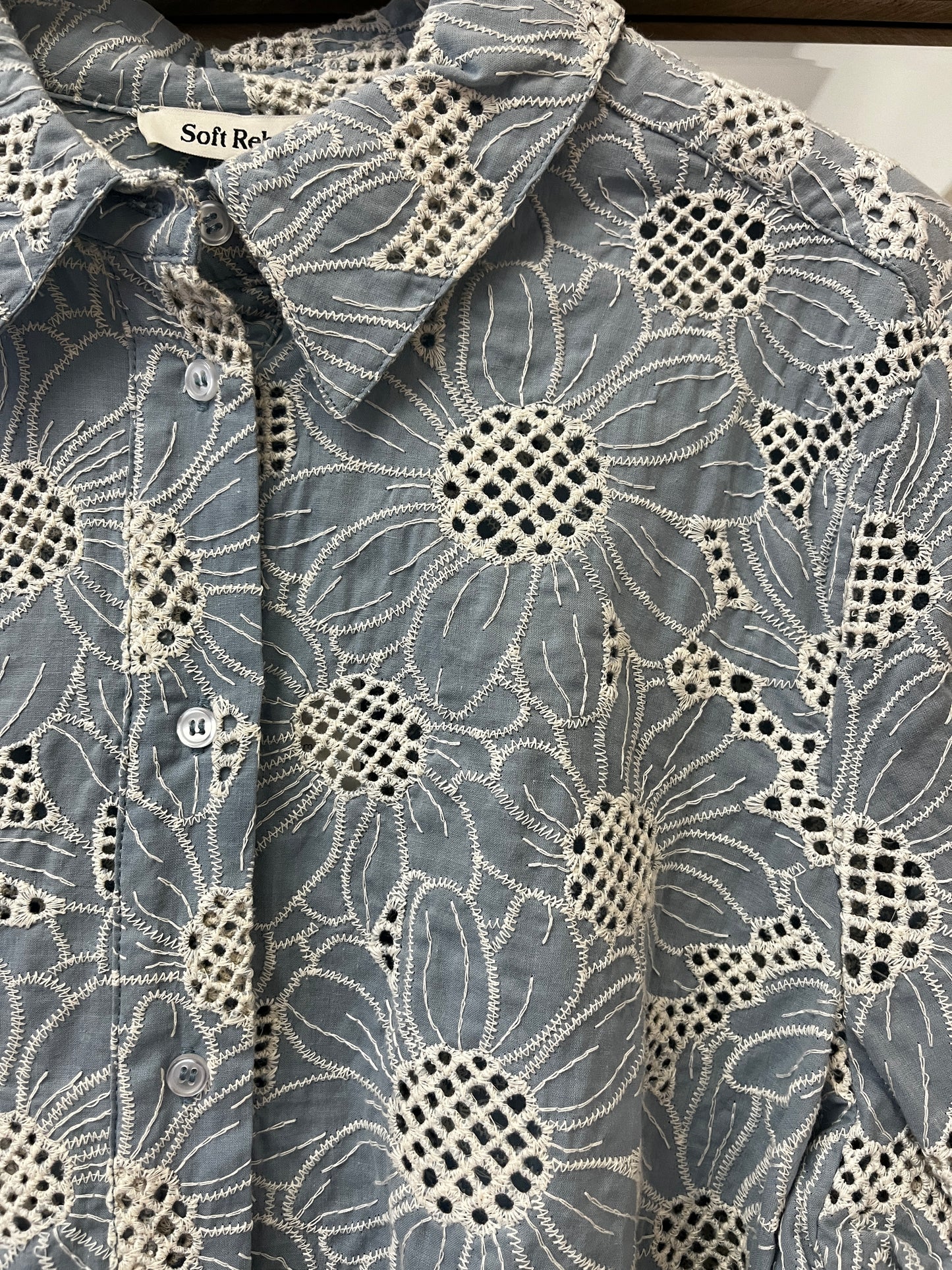 Soft Rebels Blumen Bluse