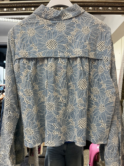 Soft Rebels Blumen Bluse