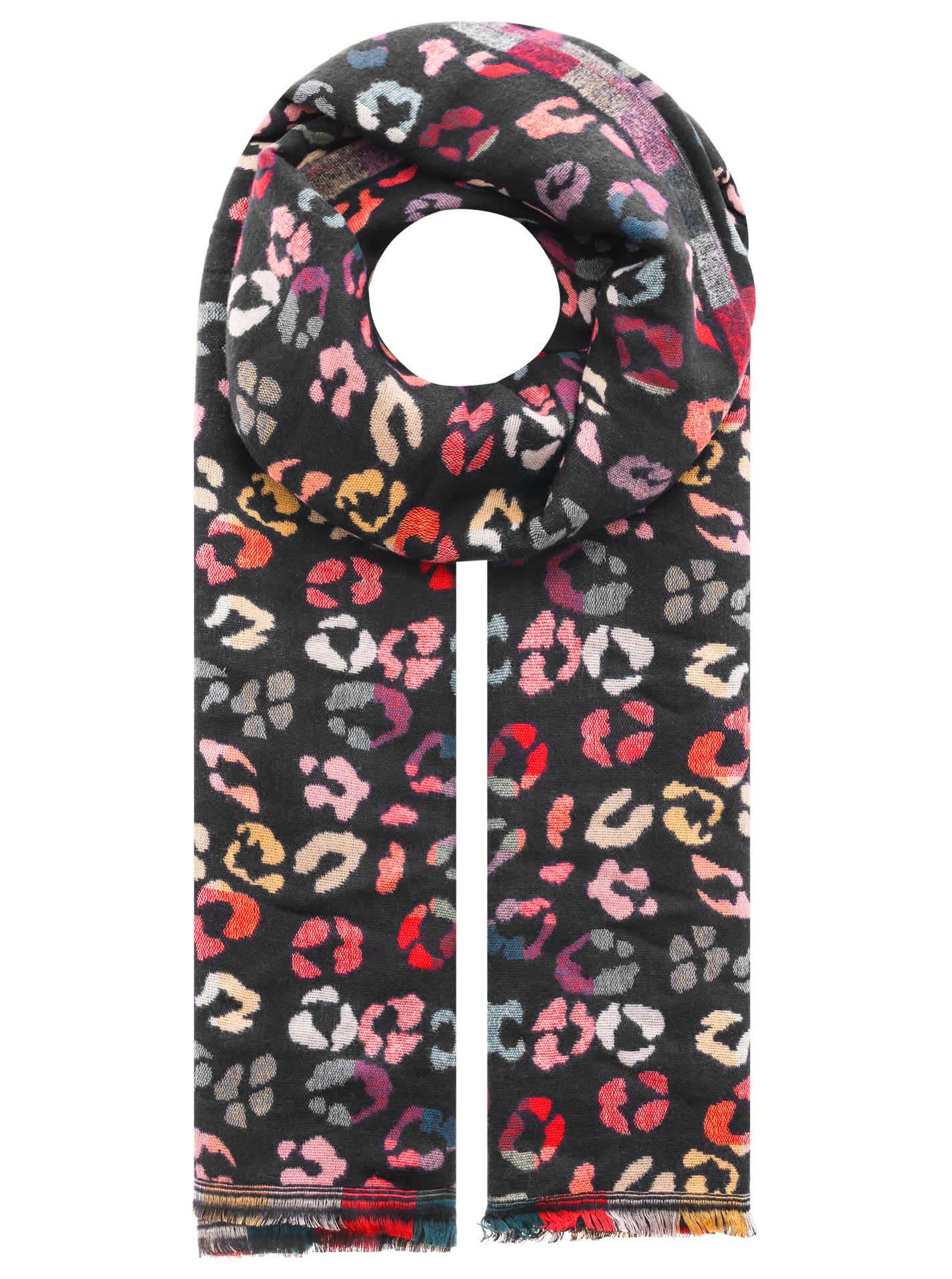 Zwillingsherz Kuschelschal Wollmix "Leo"