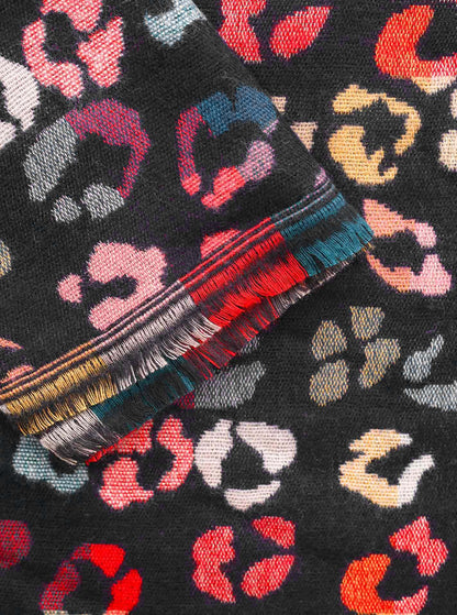 Zwillingsherz Kuschelschal Wollmix "Leo"