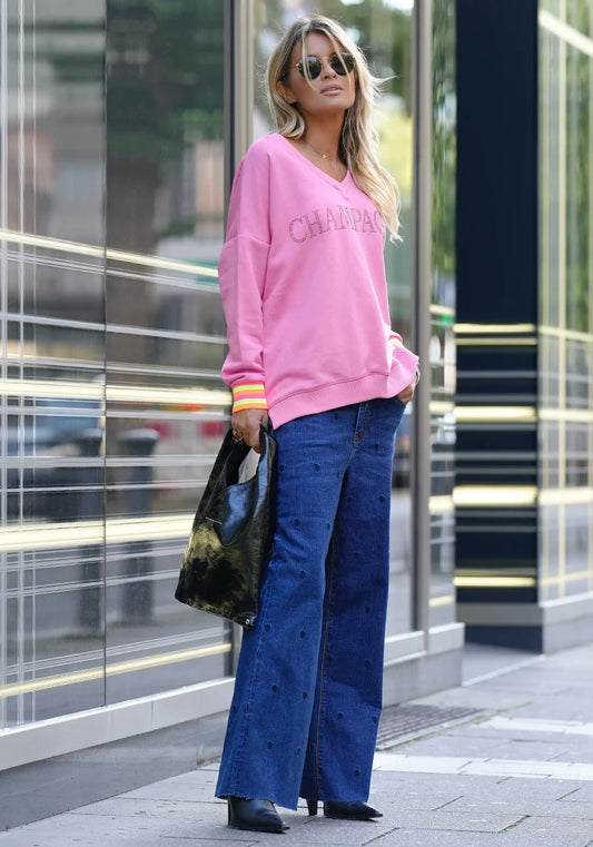 Miss Goodlife Straight Jeans Hearts