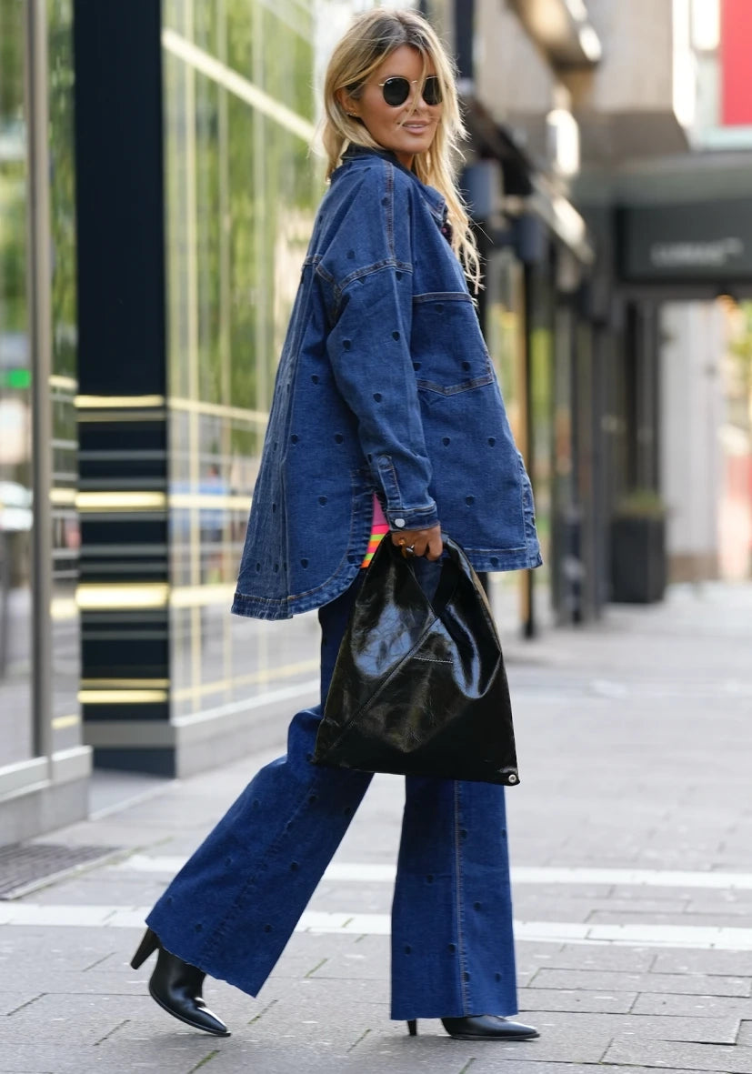 Miss Goodlife Straight Jeans Hearts