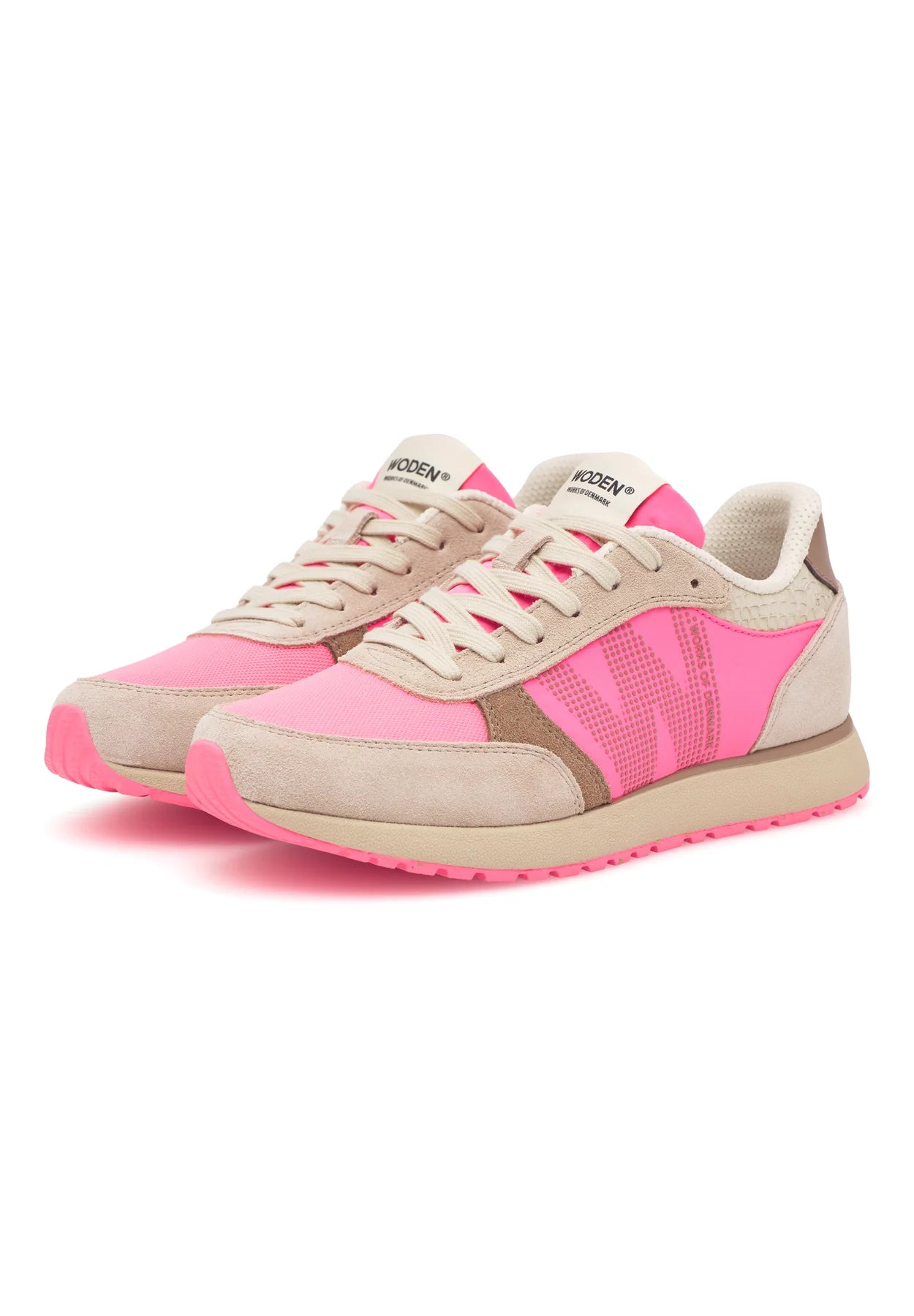 Woden Ronja Tricolor Tricolor Raspberry Multi