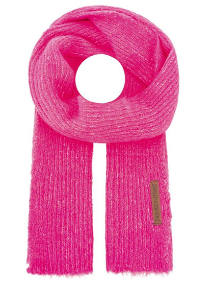 Zwillingsherz Wollschal Pink