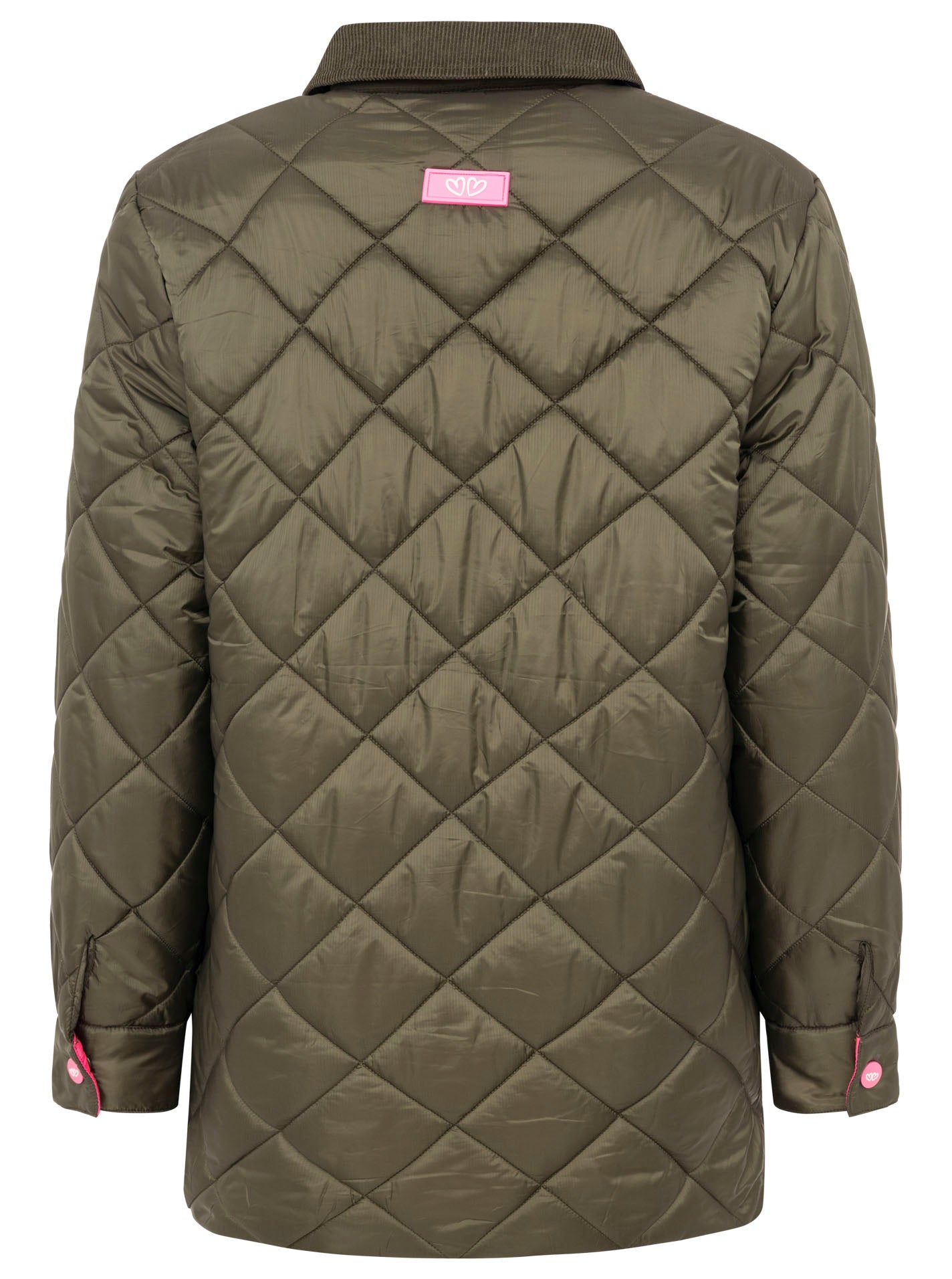 Zwillingsherz Steppjacke "Kordkragen"