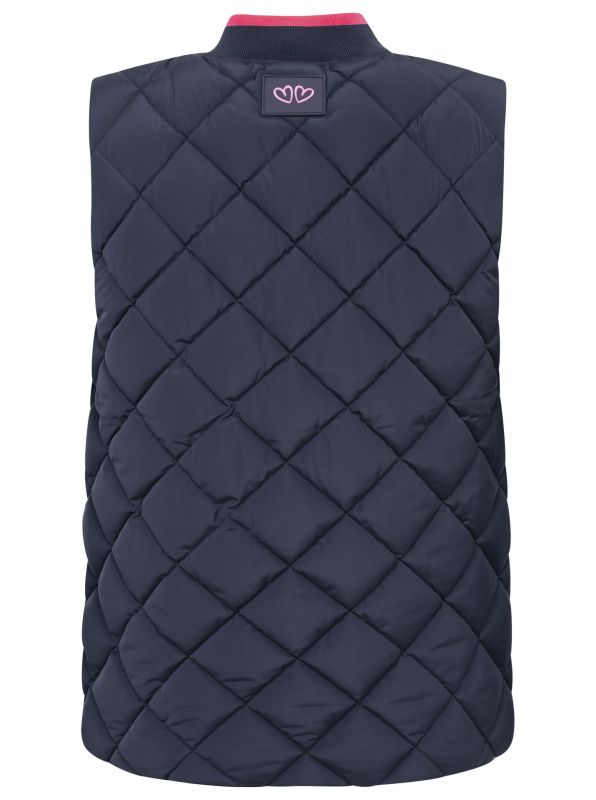 Zwillingsherz Steppweste "Classic Diamond"