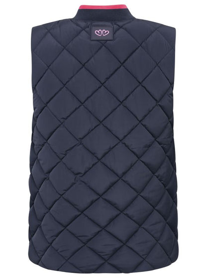 Zwillingsherz Steppweste "Classic Diamond"