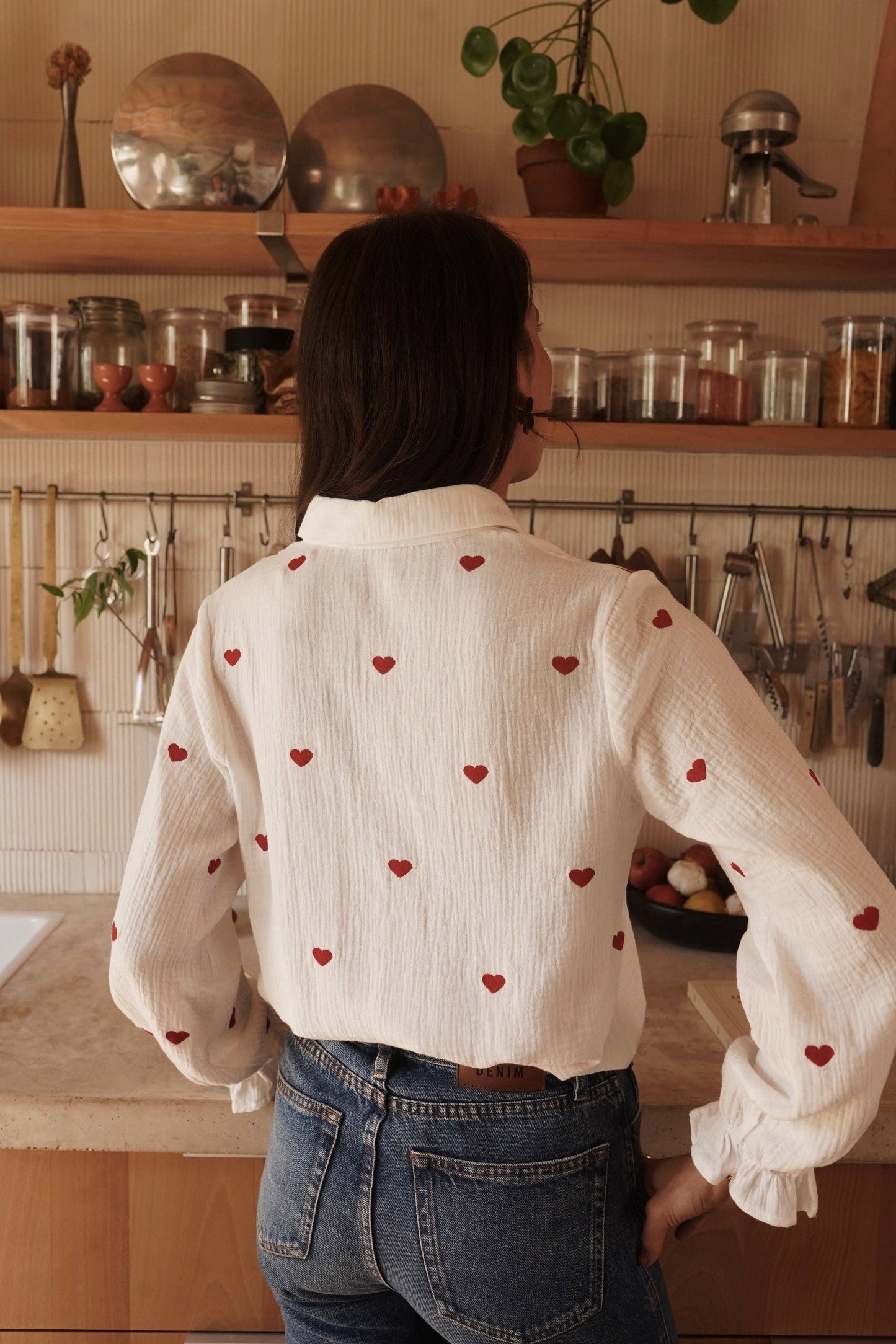 Lou-Hemd: Weiß / M/L