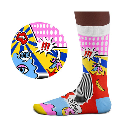 Pop-Art-Socken
