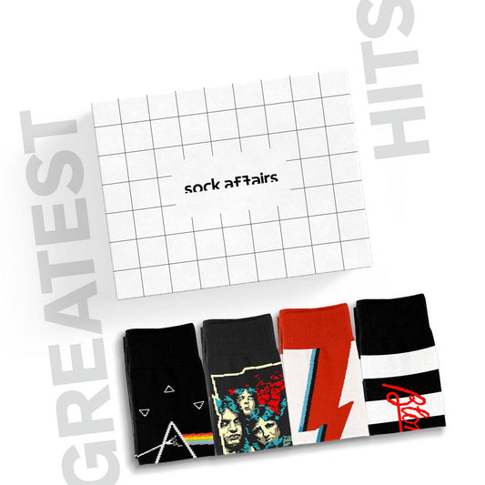Greatest Hits Pack Socken als Geschenk: L: 41-46 UK (7½-11½) UNS (8-12)