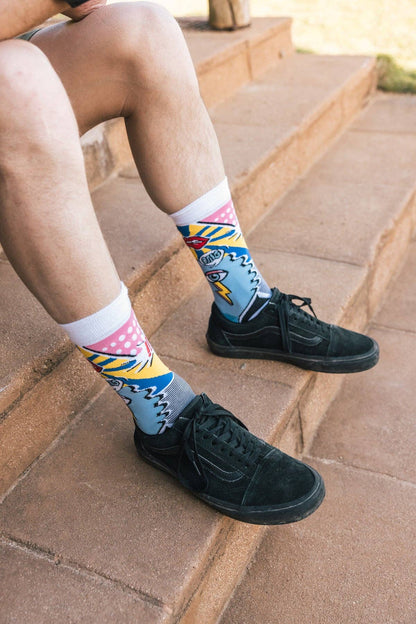 Pop-Art-Socken